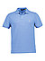 Polo-Shirt, Custom Slim Fit, Baumwoll-Piqué, bleu - bleu-sand
