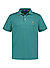 Polo-Shirt, Custom Slim Fit, Baumwoll-Jersey, grün - grün