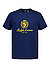 T-Shirt, Baumwolle, navy - navy