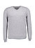 Pullover, Reines Kaschmir, hellgrau meliert - opal grey