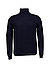 Rollkragenpullover, Reines Kaschmir, dunkelblau - midnight