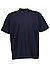 T-Shirt Tee Collar Zone, Baumwolle, dunkelblau - dunkelblau