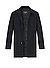 Mantel Finchley, Wolle-Mix, schwarz - schwarz
