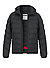 Steppjacke Modica, Mikrofaser wasserabweisend, schwarz - schwarz