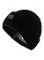Mütze Savis, Wolle-Kaschmir, schwarz - schwarz
