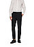 Hose Hesten, Extra Slim Fit, Woll-Stretch, schwarz - schwarz