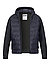 Steppjacke Hoody Flex, Mikrofaser wasserabweisend, dunkelblau - dunkelblau