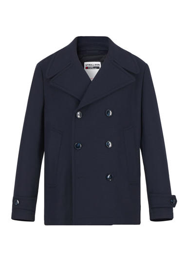 Cabanjacke Abano, Wolle, dunkelblau