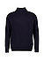 Stehkragenpullover Tito, Baumwolle, dunkeblau - dunkelblau