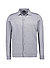 Cardigan Marek, Merinowolle extrafein, grau meliert - grau