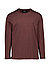 Longsleeve Tyler, Baumwolle, dunkelbraun - dunkelbraun