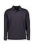 Polo-Shirt Edgar, Baumwolle, schwarz - schwarz