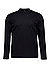 Longsleeve Pepe, mercerisierte Baumwolle, schwarz - schwarz