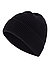 Strickmütze Loras, Wolle, schwarz - schwarz