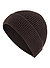 Strickmütze Loras, Wolle, dunkelbraun - dunkelbraun
