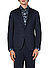 Sakko Arndt, Slim Fit, Jersey, dunkelblau meliert - dunkelblau