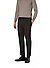 Hose Luis, Slim Fit, Woll-Stretch, dunkelbraun meliert - dunkelbraun