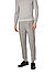 Hose Luis, Slim Fit, Woll-Stretch, hellbeige meliert - hellbeige