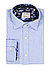 Hemd Roma, Shaped Fit, Baumwolle, hellblau - blau