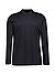 Longsleeve, vL-Parmos, Baumwoll-Jersey, schwarz - schwarz