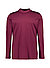 Longsleeve, vL-Parmos, Baumwoll-Jersey, bordeaux - bordeaux