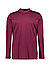 Longsleeve, vL-Parmos, Baumwoll-Jersey, bordeaux - bordeaux