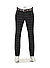 Bundfaltenhose Lou, Regular Fit, Flanell, fuchsia-anthrazit kariert - anthrazit