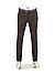 Hose Rob, Slim Fit, Jersey, grau gemustert - dunkelbraun