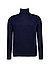 Rollkragenpullover Ramiro, Schurwolle, dunkelblau - dunkelblau