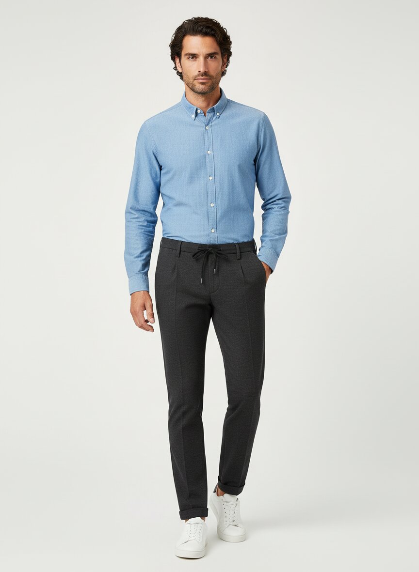 Alberto Tapered Fit Barista Flannel 31761436/995 Image 1