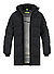 Funktionsparka Cithermal, Mikrofaser sorona®, schwarz - schwarz