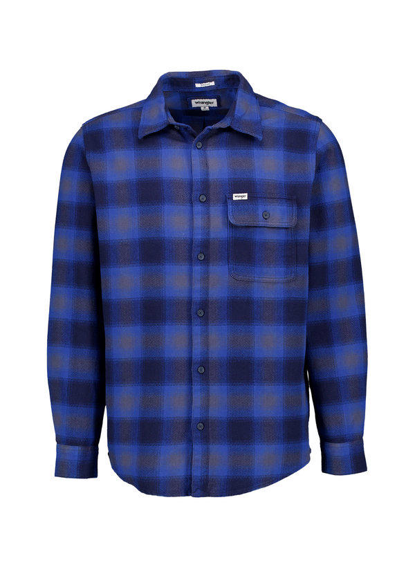 Wrangler Hemd 1 Pocket icy indigo 112371524