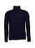 Rollkragenpullover Cizino, Baumwolle, dunkelblau - dunkelblau