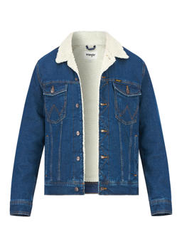 Stylingtipps Beschreibungsbild von Wrangler Jeansjacke Sherpa mid stone 112371440
