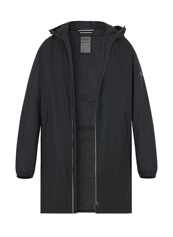 Aigle Jacke Rainpack Warm90 noir BM501