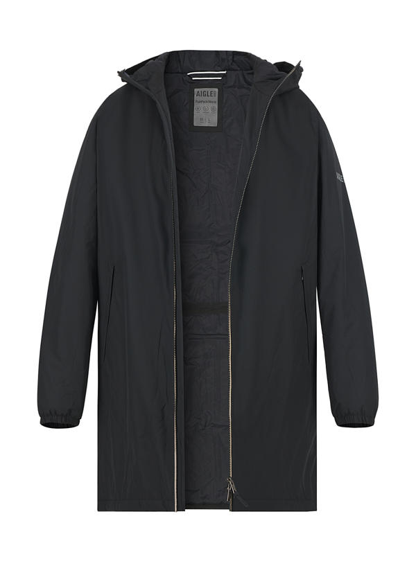 Aigle Jacke Rainpack Warm90 noir BM501