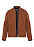 Lederjacke Jace, Slim Fit, Ziegenvelours, caramel - caramel