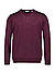 Pullover, Wolle, bordeaux - bordeaux rot