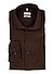 Hemd, Slim Fit, Jersey atmungsaktiv, dunkelbraun - dunkelbraun