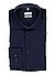 Hemd, Slim Fit, Baumwolle, blickdicht, weiß - navy