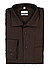 Hemd, Regular Fit, Flanell blickdicht, dunkelbraun - dunkelbraun