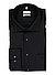 Hemd, Comfort Fit, Baumwolle blickdicht, schwarz - schwarz