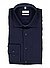Hemd, Shaped Fit, Baumwolle, navy - navy