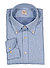 Hemd, Regular Fit, Flanell, blau meliert - blau