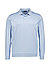 Polo-Shirt, Baumwoll-Jersey, graublau - graublau