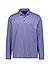 Polo-Shirt, Baumwoll-Jersey, marine gemustert - marine