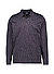 Polo-Shirt, Baumwoll-Jersey, anthrazit meliert - anthrazit