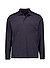 Polo-Shirt, Pima Baumwolle, schwarz gemustert - schwarz