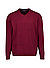 Pullover, Baumwolle-Kaschmir, portwein meliert - portwein