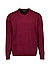 Pullover, Baumwolle-Kaschmir, portwein meliert - portwein